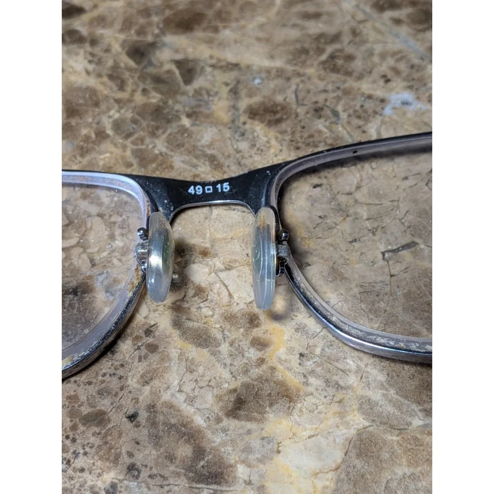 RAY-BAN JR RB1052 4057 Blue Silver/Red Eyeglasses Frame 49-15-130